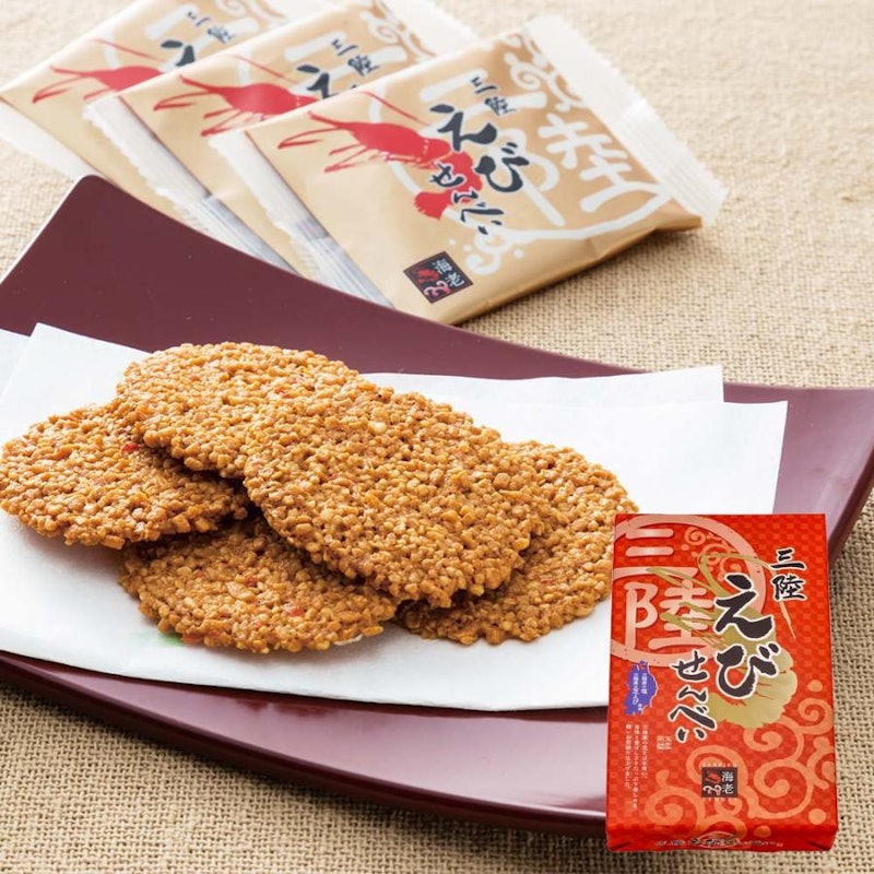 三陸えび煎餅 1