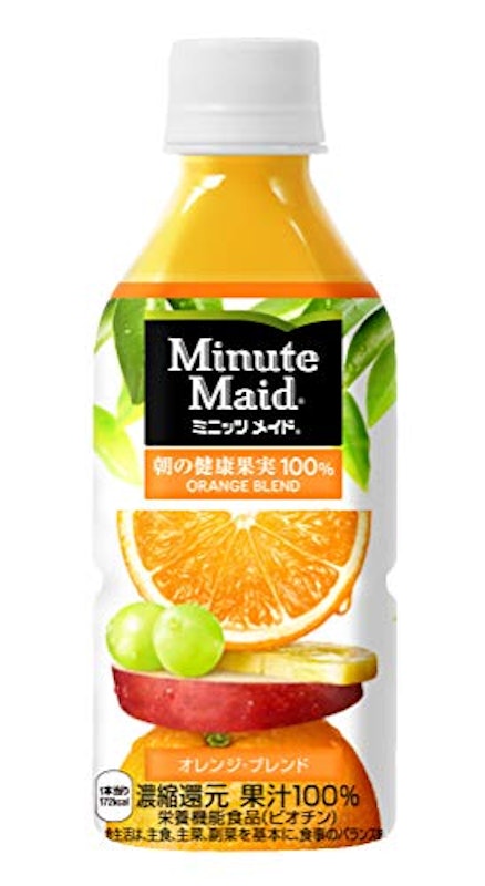 ミニッツメイド 朝の健康果実 オレンジ・ブレンド 1