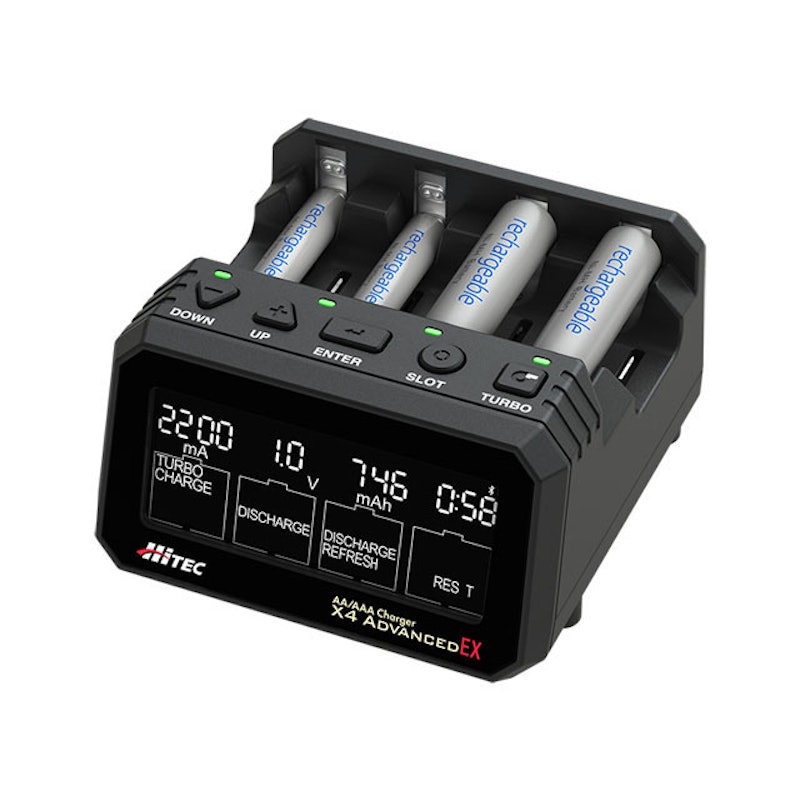 AA/AAA Charger X4 Advanced EX 1
