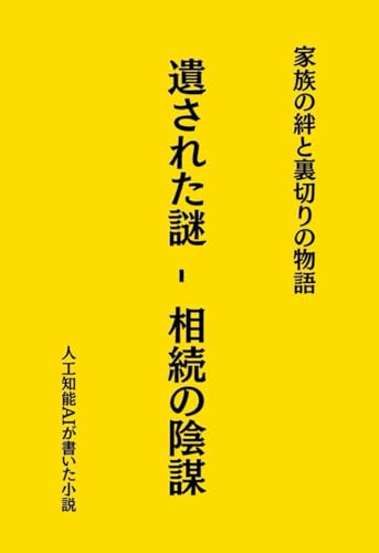 遺された謎 - 相続の陰謀 1
