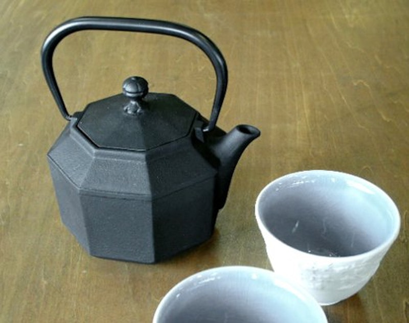 鉄瓶 八角 5