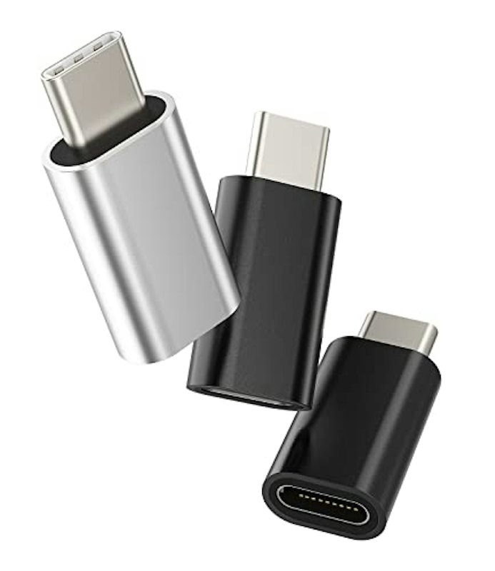タイプc オスライトニング メス充電器アダプター 1