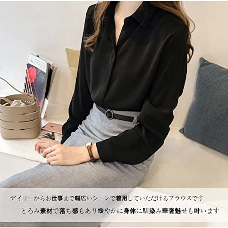 シフォンブラウス 5