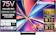 ハイセンスジャパン 75V型 MiniLED 4K液晶AIテレビ 1