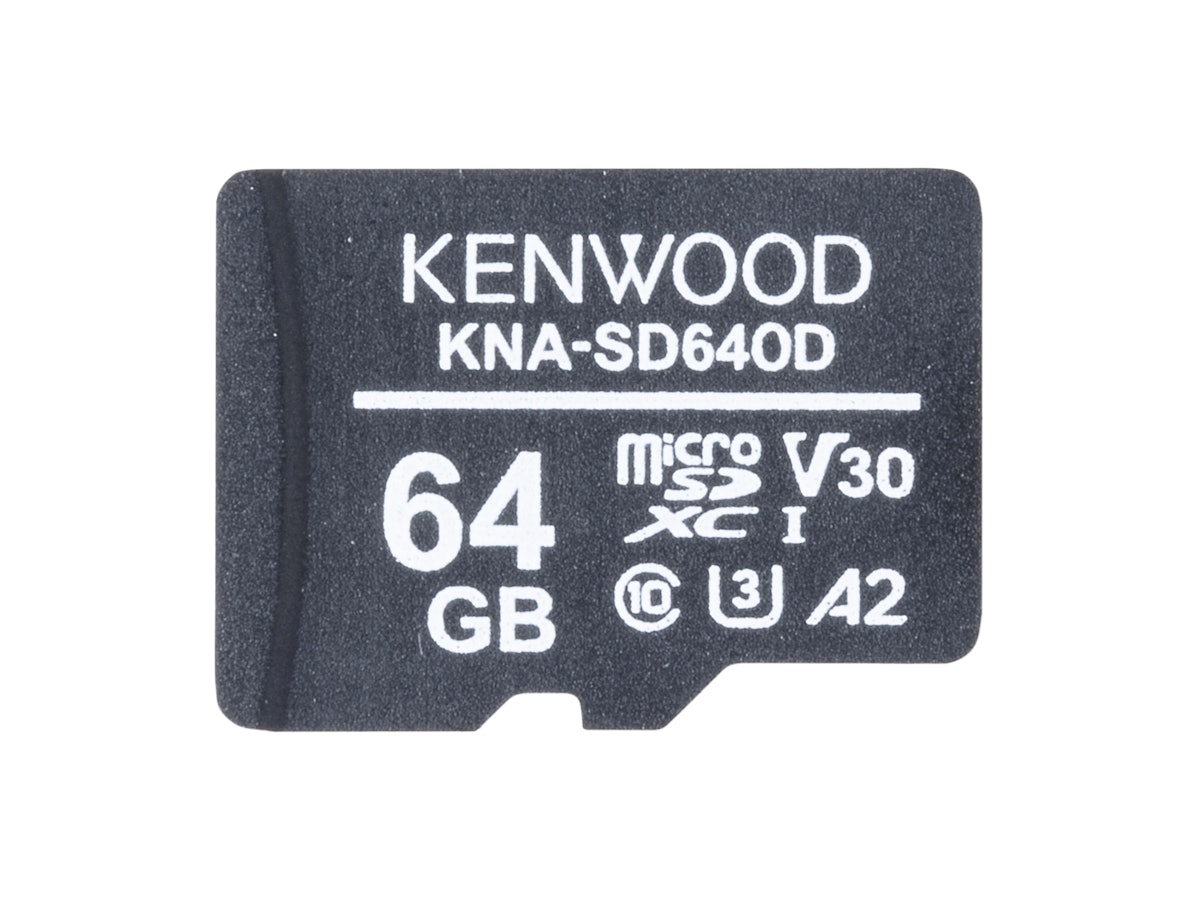 JVCケンウッド KENWOOD microSDXCメモリーカード KNA-SD640Dを JVCケンウッド KENWOOD microSDXCメモリーカード KNA-SD640Dを
