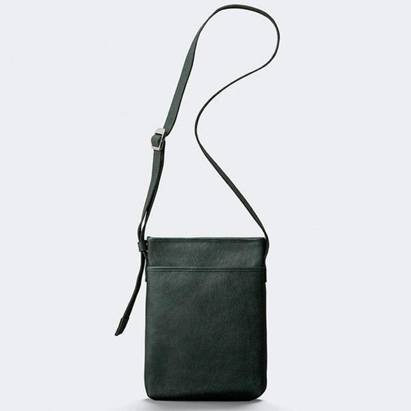 クロッシングレザーショルダーバッグ 4