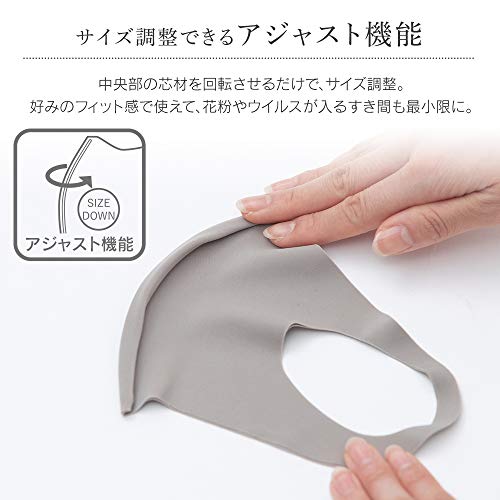 アイリスプラザ×昭和西川 日本製 洗える マスク 4