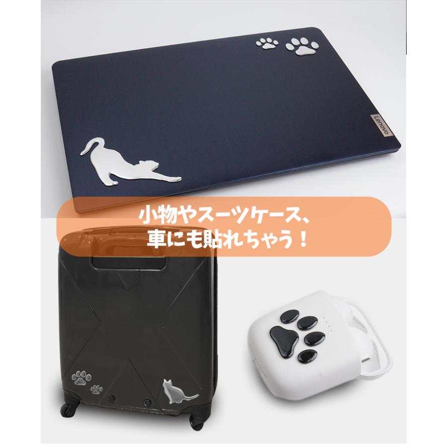 3Dステッカー 猫 3
