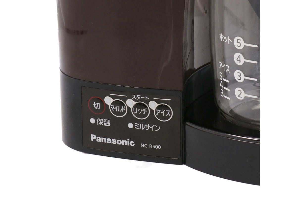 Panasonic パナソニック NC-R500-T ブラウンコーヒーメーカー Panasonic パナソニック NC-R500-T ブラウンコーヒーメーカー