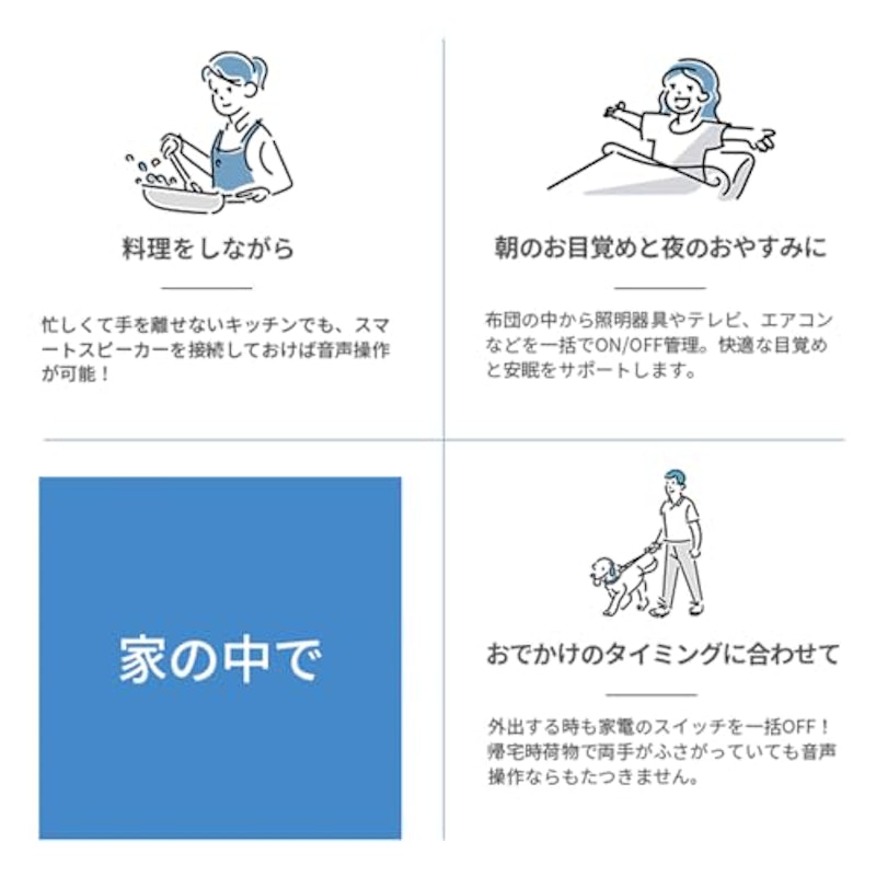 Alexa対応 スマートリモコン搭載 LEDシーリングライト 4
