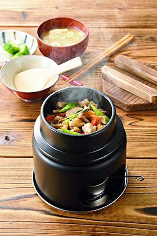 陶器製釜めしコンロ付セット 2