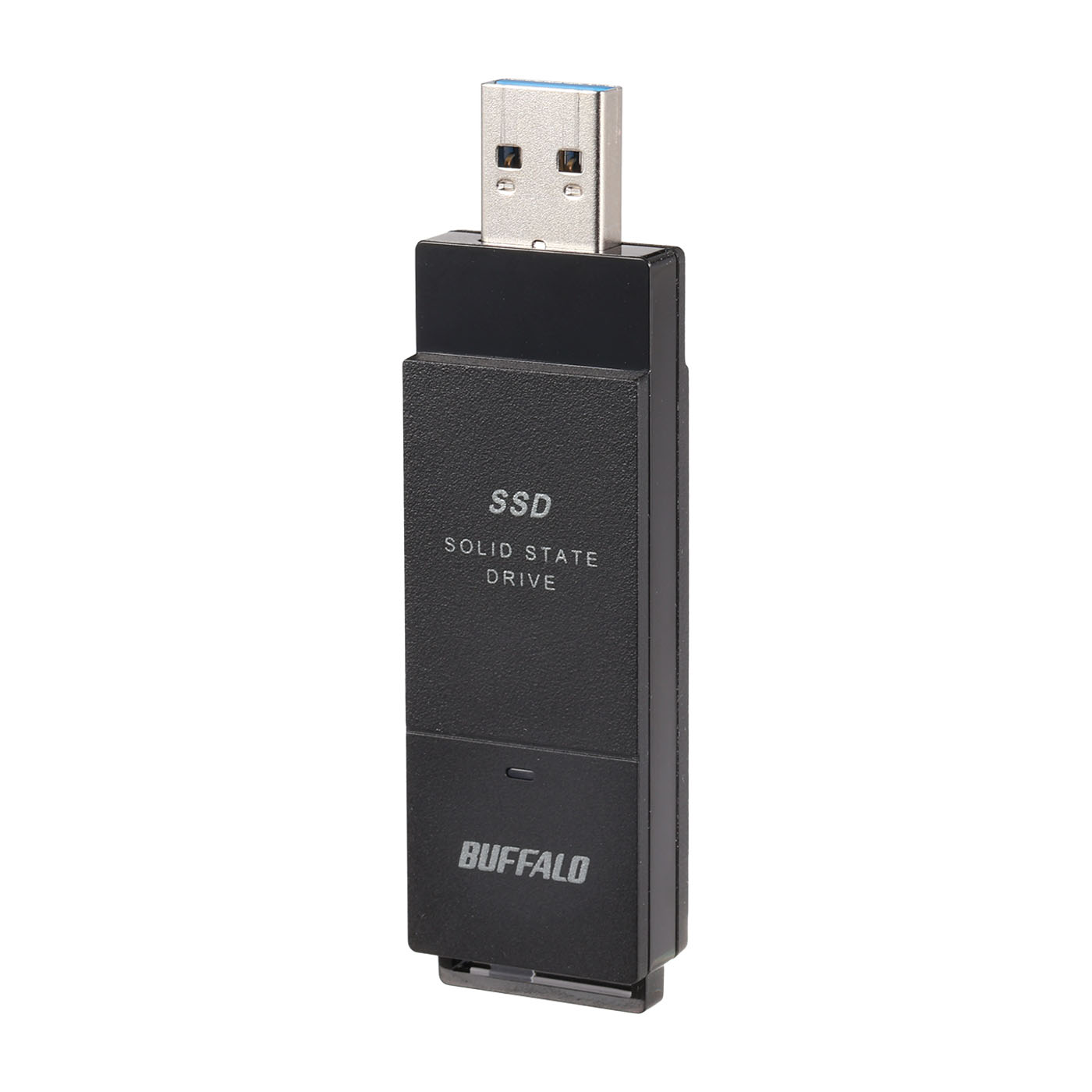 BUFFALO バッファロー 外付けSSD ポータブル USB3.2 Gen1 Type-A 1.0TB ブラック SSD-PG1.0U3-BC D