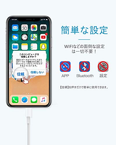 iPhone/Lightning用 HDMI 変換ケーブル 3