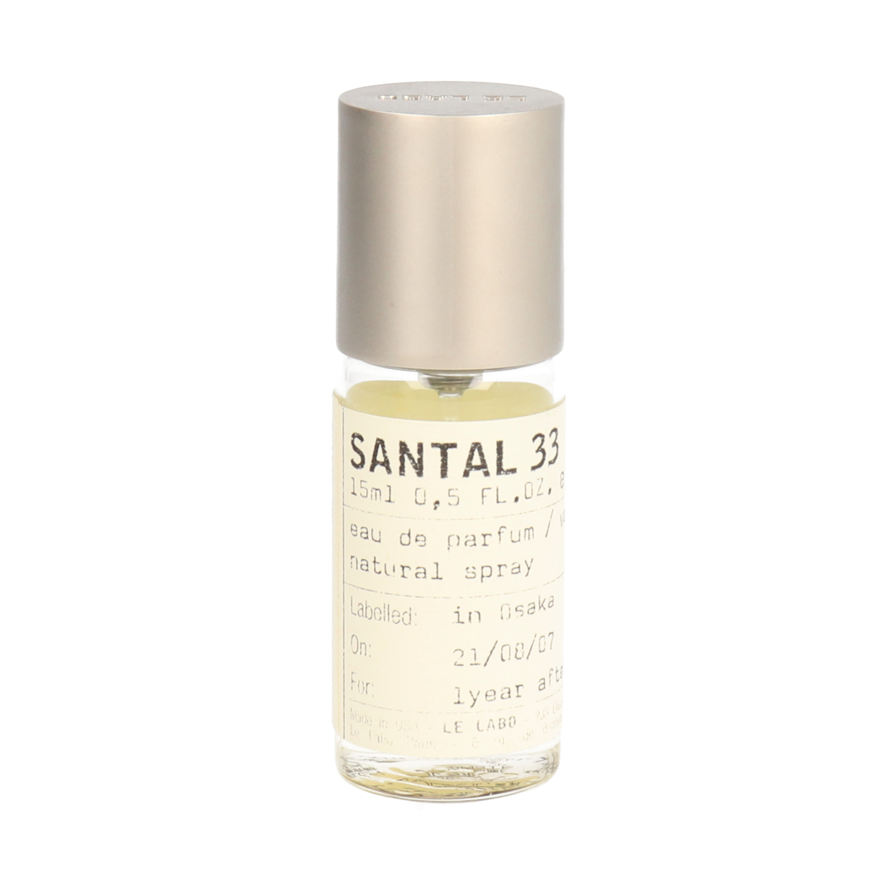 LE LABO ルラボ SANTAL 33 サンタル 10ml-1本t - 香水(ユニセックス)