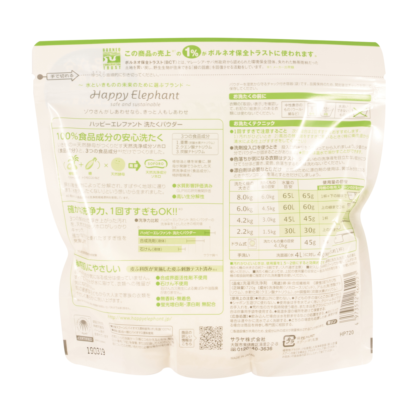 ハッピーエレファント 洗たくパウダーを他商品と比較 口コミや評判を実際に使ってレビューしました Mybest