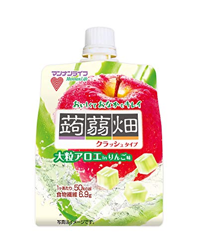 大粒アロエ in クラッシュタイプの蒟蒻畑 1