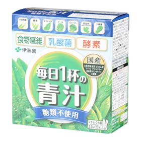 伊藤園 毎日一杯の青汁 糖類不使用 クチコミ評価・評判&検証レビュー 1