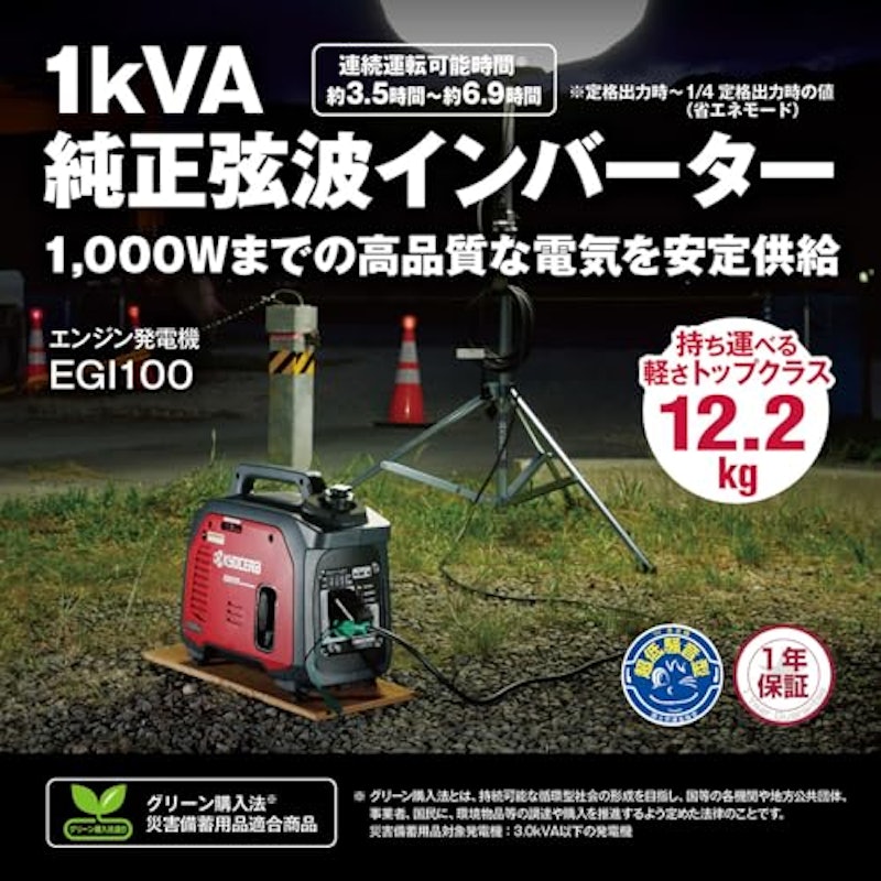 プロ用エンジン発電機 2