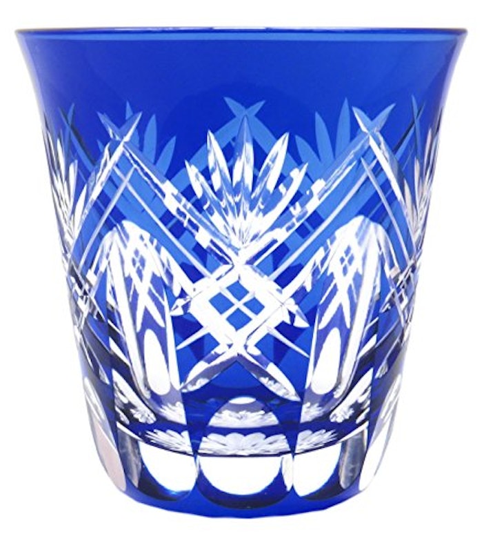 焼酎グラス 重ね剣矢来紋様 1
