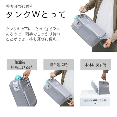 家庭用石油ファンヒーター 3