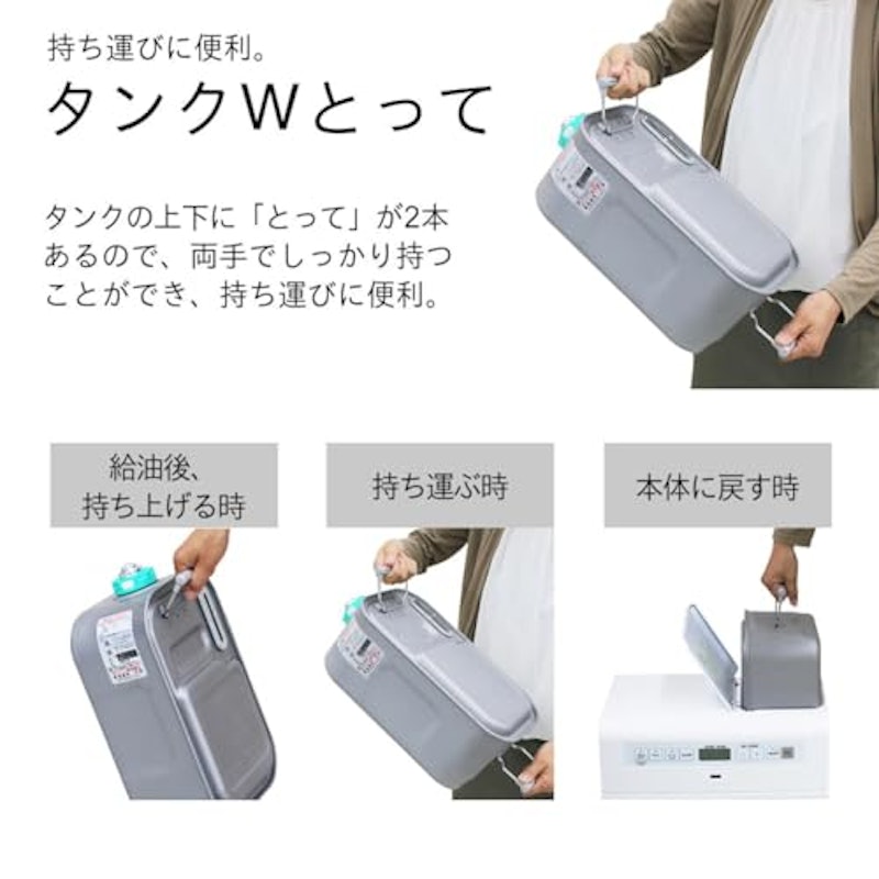 家庭用石油ファンヒーター 3