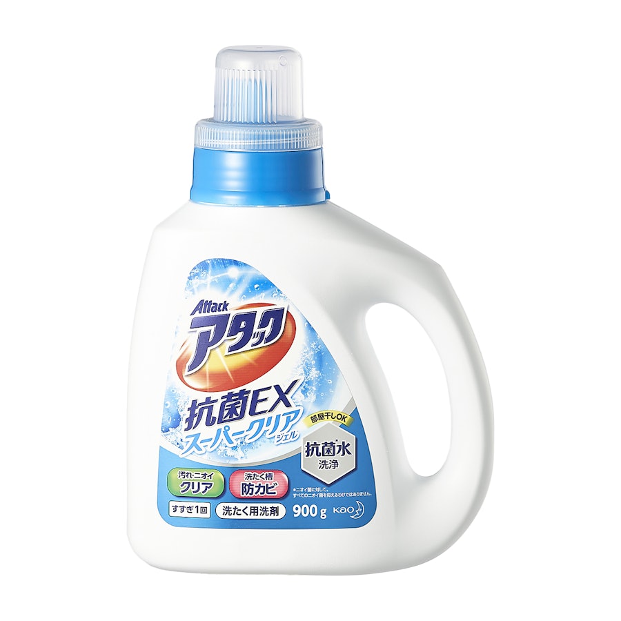 アタック　抗菌EX スーパークリアジェル　18袋　洗濯洗剤
