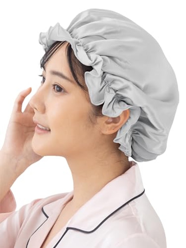 シルク ナイトキャップ ショートヘア用 1