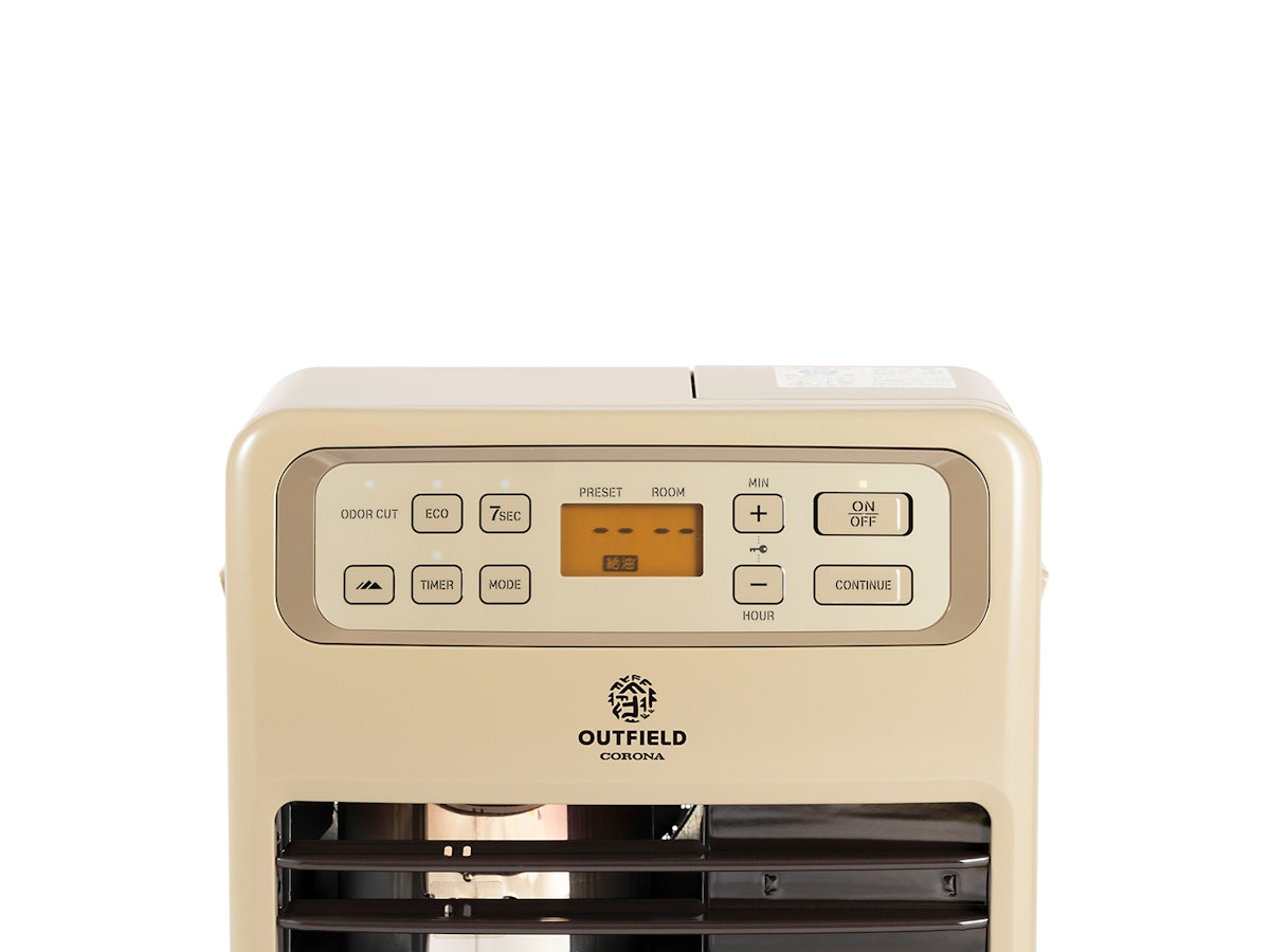 コロナ OUTFIELD ポータブル電源対応石油ファンヒーター FH コロナ OUTFIELD ポータブル電源対応石油ファンヒーター FH