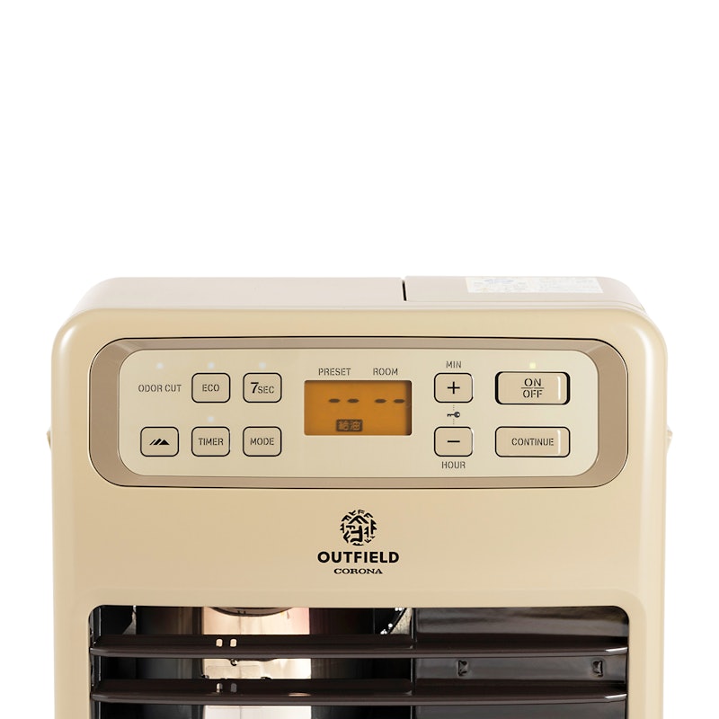 ポータブル電源対応石油ファンヒーター 7