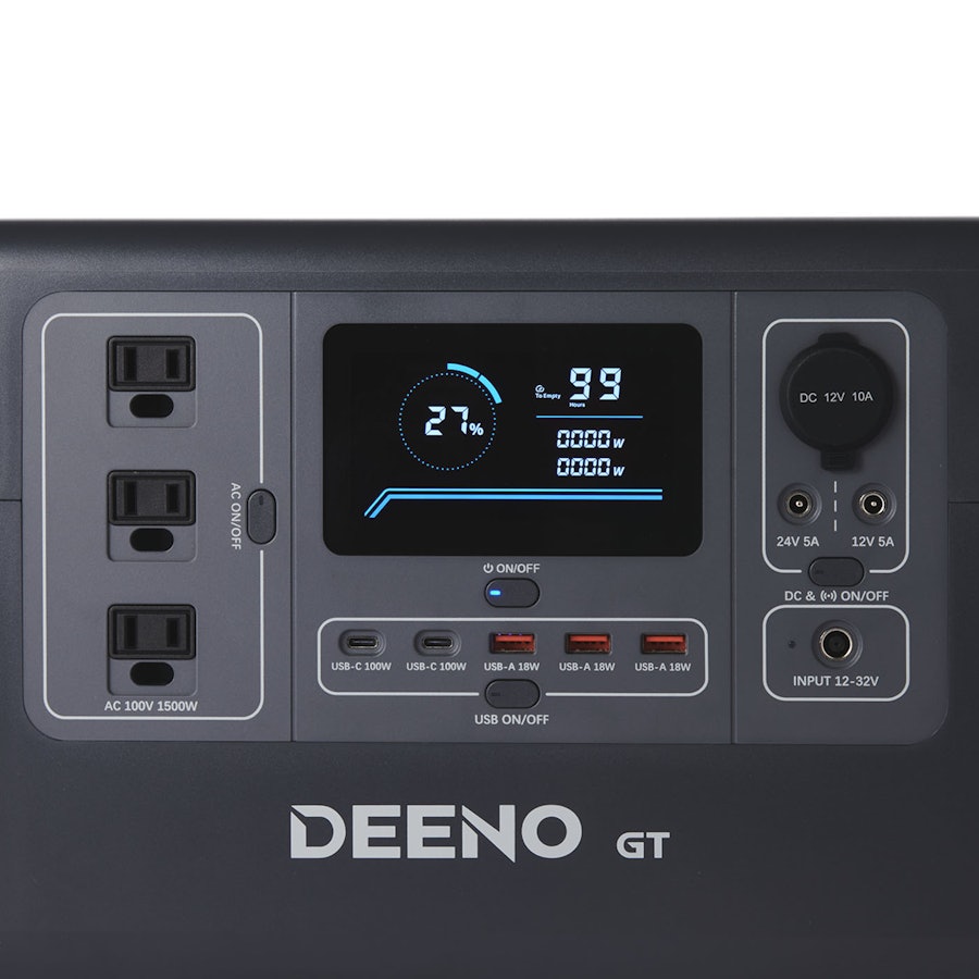 DEENO X1500 ポータブル パワー ステーションをレビュー！口コミ・評判 