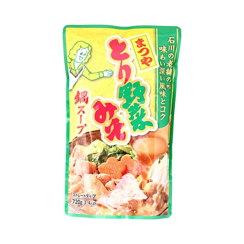ストレートまつやとり野菜みそ鍋スープ 1