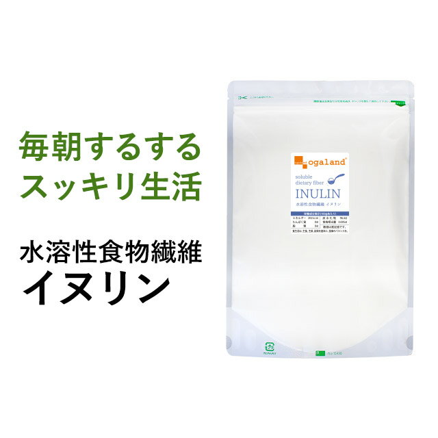 水溶性食物繊維 イヌリン 500g 2個 さとうきび由来 ダイエット