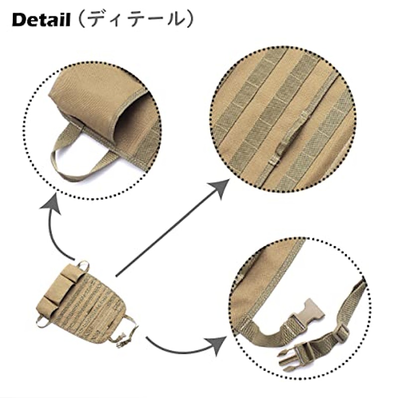 MOLLE 車用収納ポケット 4