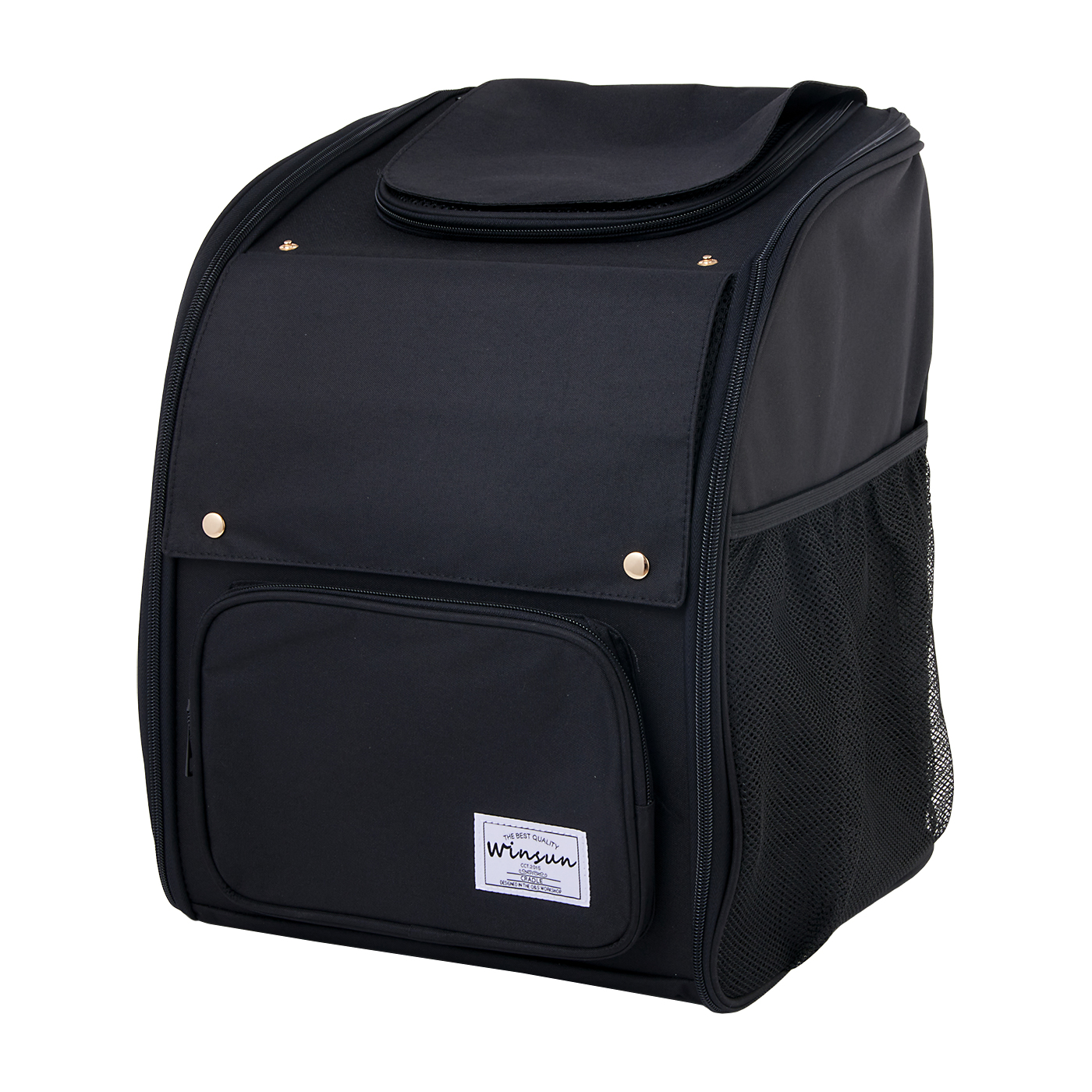 値下げ Mr.Backman ミスターバックマン ペット用キャリーバッグ 黒 S Mr.Backman ミスターバックマン ペット用キャリーバッグ 黒 S