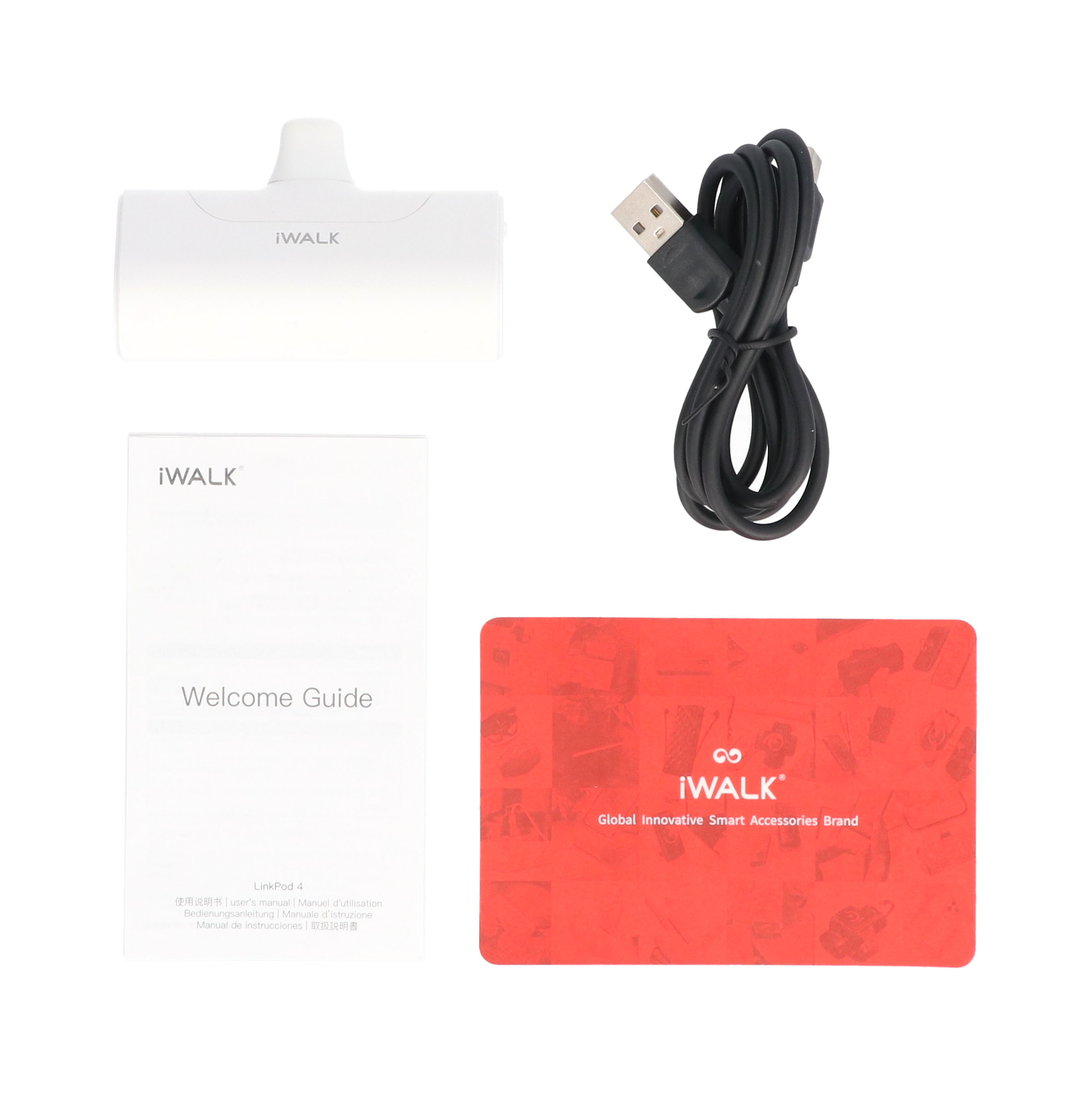 モバイルバッテリー5000mAh ホワイト 5