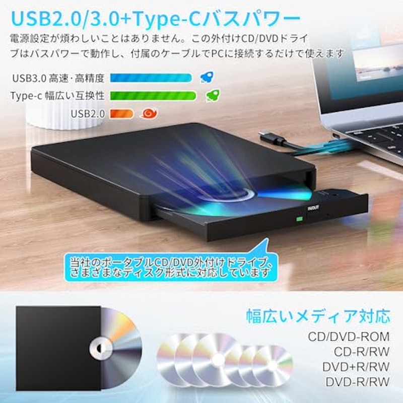 外付けDVDドライブ 2