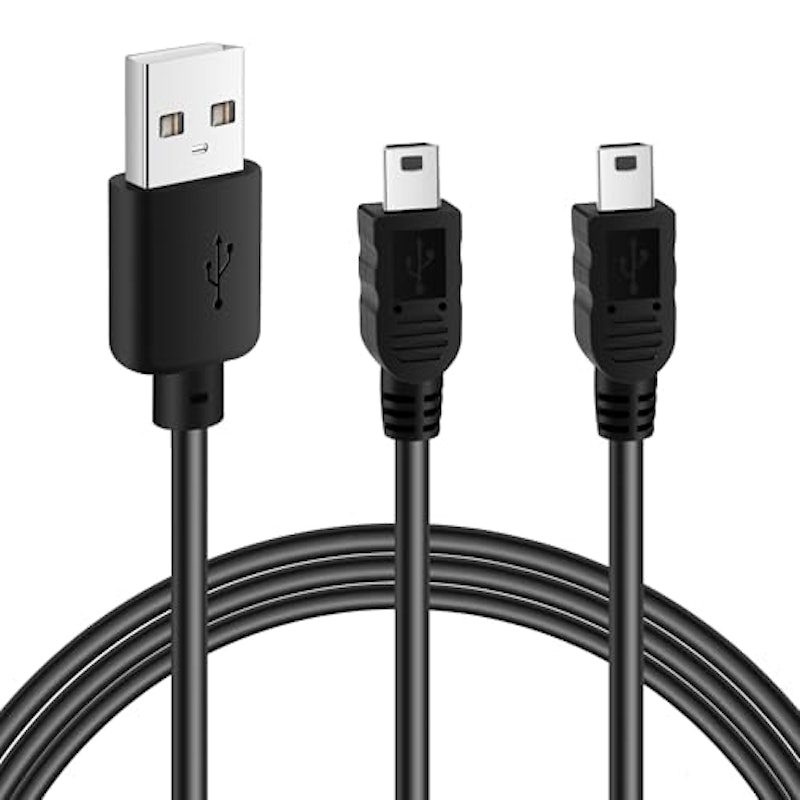 USB mini-B充電ケーブル 1