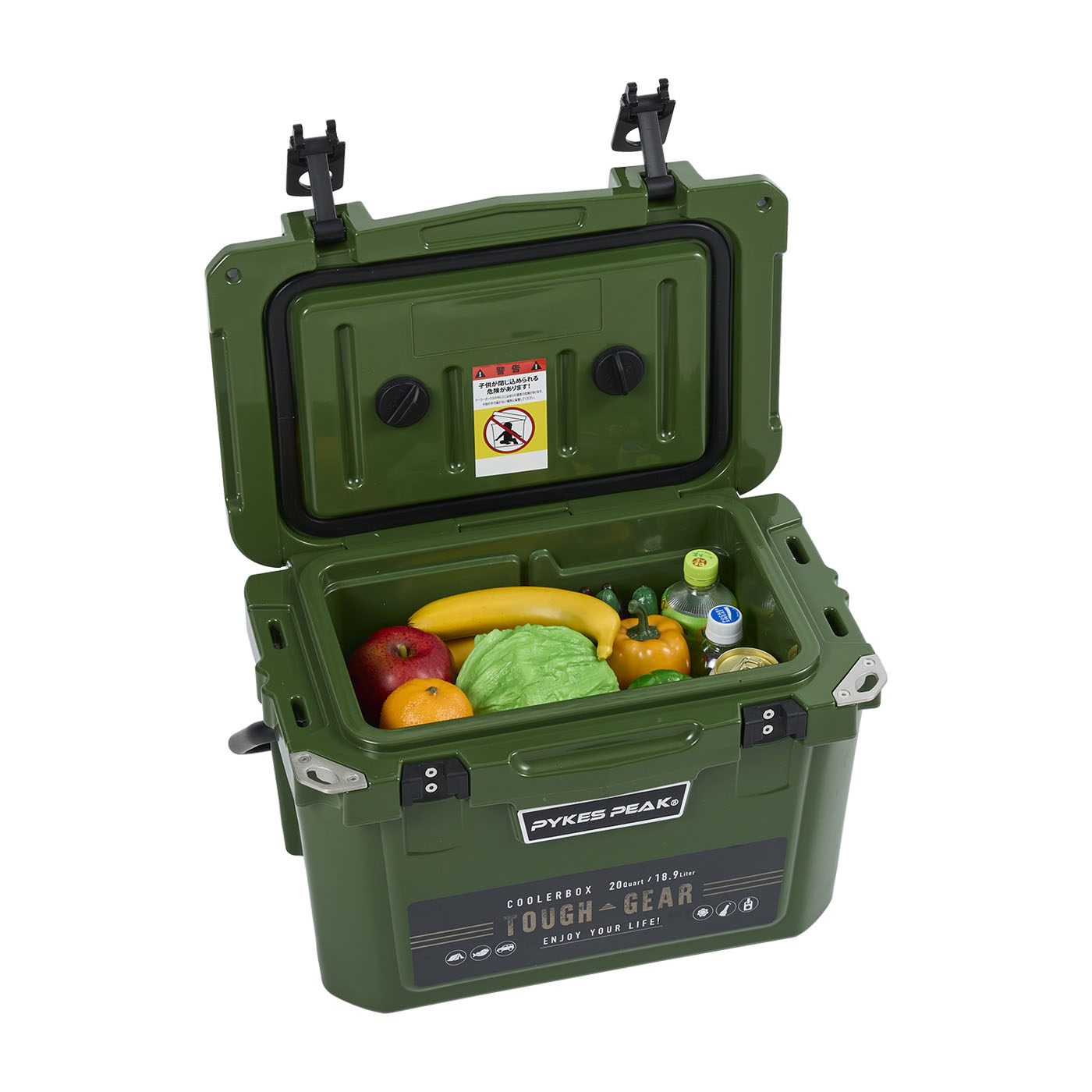 キャプテンスタッグ CAPTAIN STAG クーラーボックス スチールフォーム