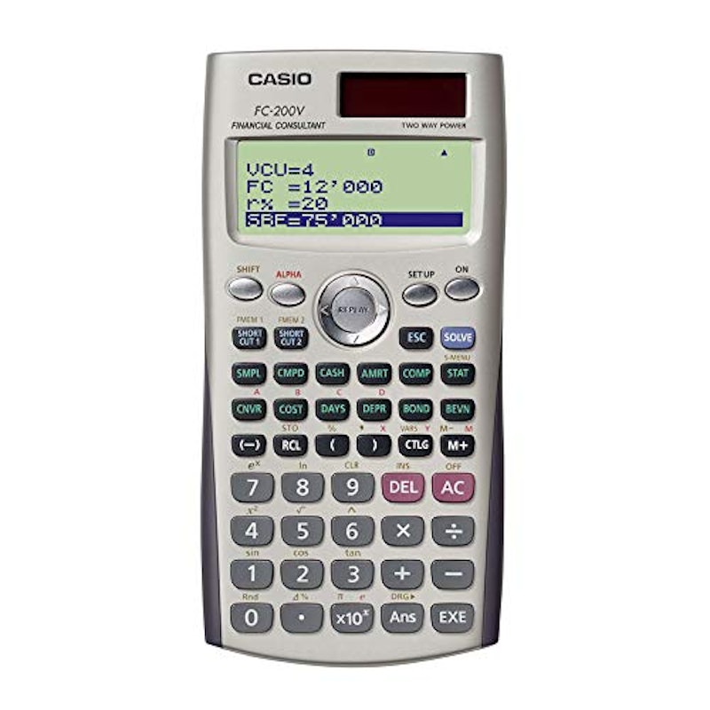 金融電卓 FC-200V 1