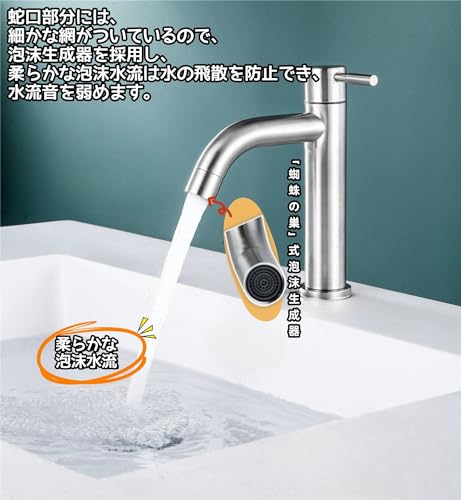 洗面台用 シングルレバー 3