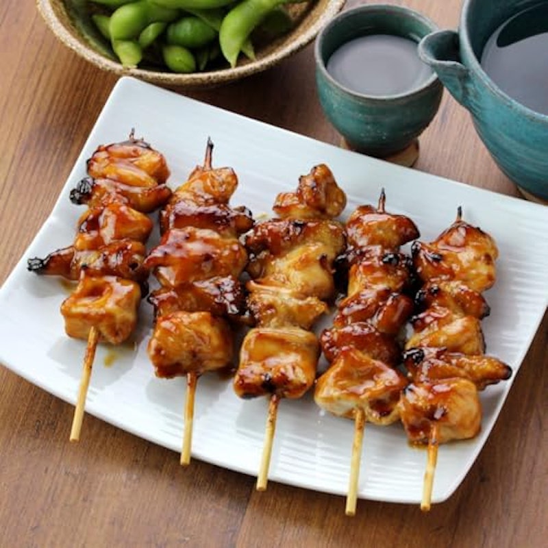むね肉と皮焼き鳥 20本 1