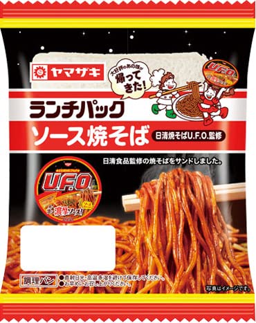 ヤマザキ ランチパック ソース焼そば （日清焼そばU.F.O.監修） 1