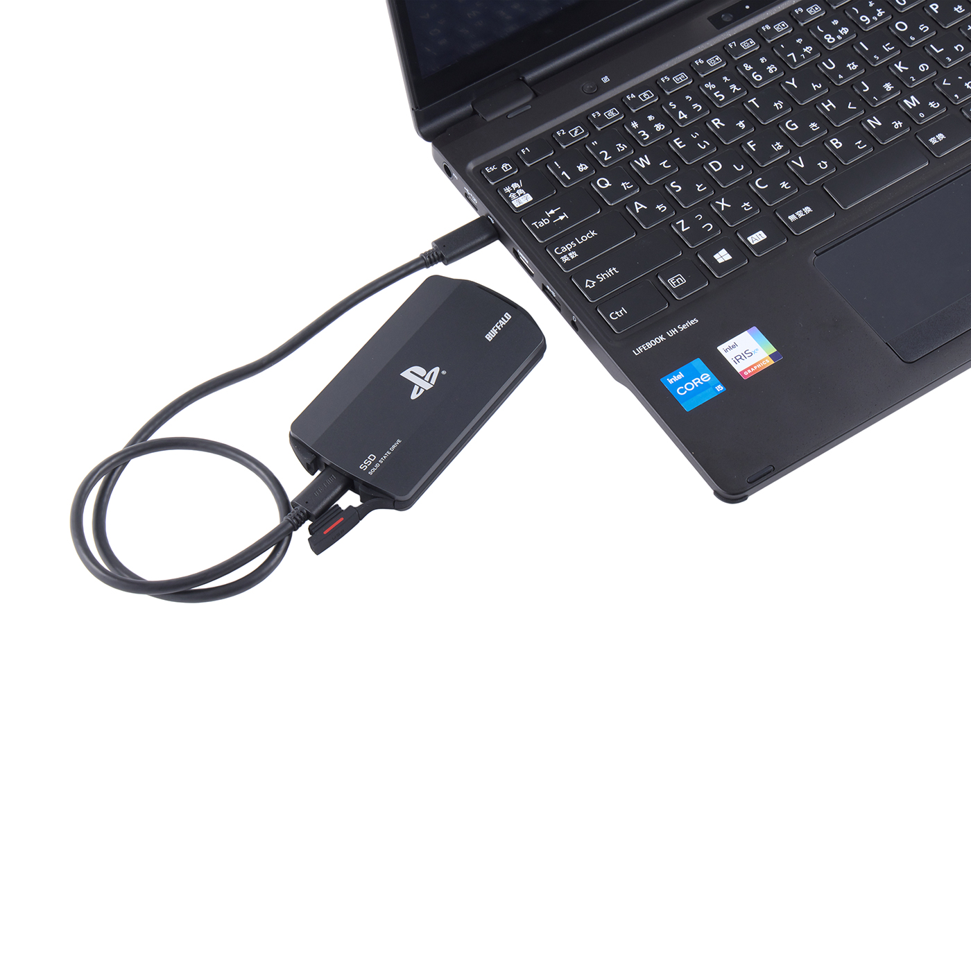 バッファロー BUFFALO ポータブルSSD SSD-PHO1.0U3-Bを検証レビュー