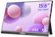 ARZOPA 15.6インチ モバイルモニター ポータブルディスプレイ 非光沢IPS液晶パネル 1920x1080FHD 持ち運び 薄型 軽量 USB C/mini HDMI/スピーカー内蔵 スマホ/PC/Mac/ゲーム機など対応