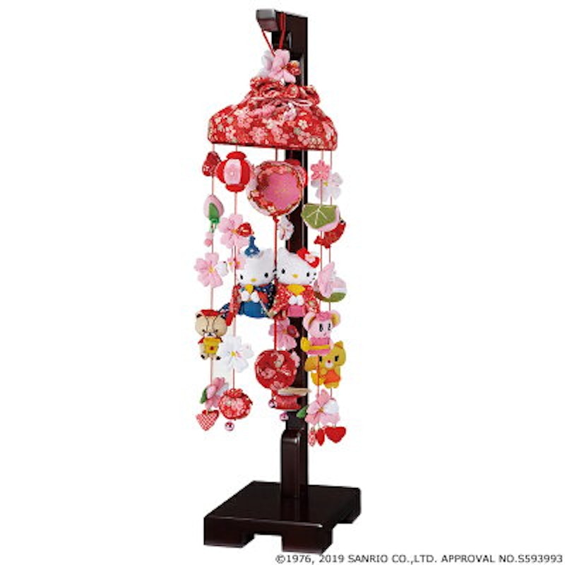 Hello Kitty 桜の吊るし雛 1