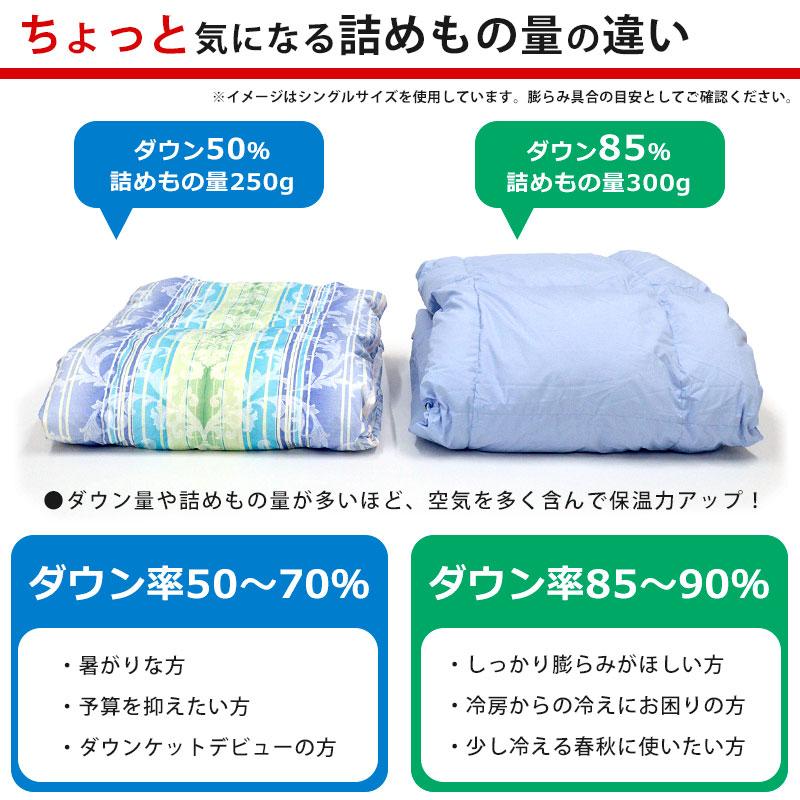 羽毛肌掛け布団 5