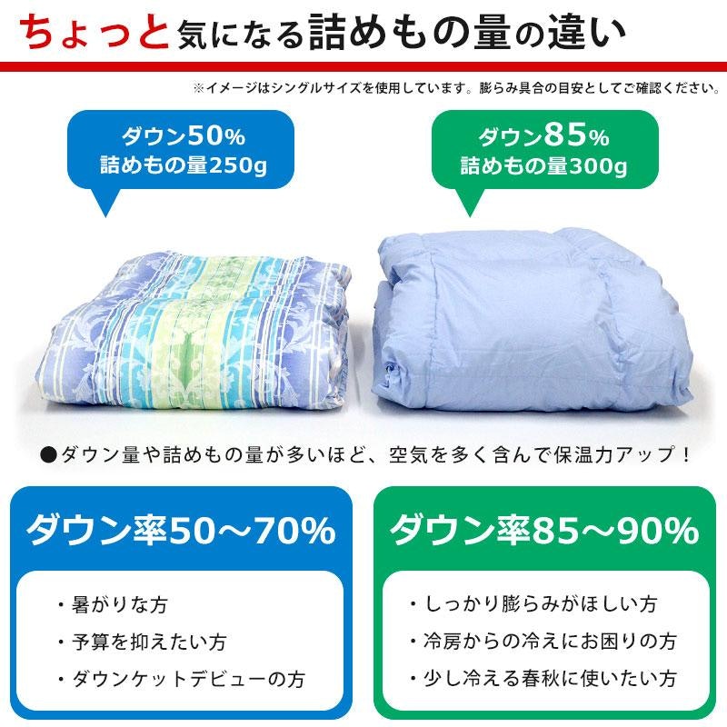 羽毛肌掛け布団 5