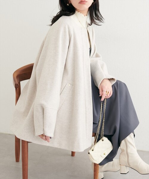 osono 2WAYノーカラーコート 2