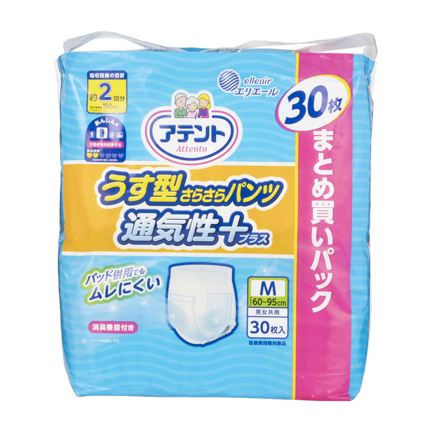 大王製紙 Rケアうす型さらさらパンツ L-LL 20枚 3P 直送・代引