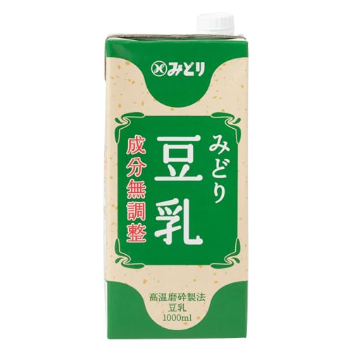 みどり豆乳 成分無調整 1